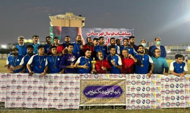 قهرمانی تیم خوزستان در لیگ یک فوتبال کارگری کشور