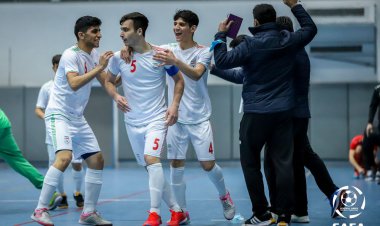 قهرمانی زودهنگام تیم فوتسال زیر ۱۹ سال ایران در مسابقات کافا