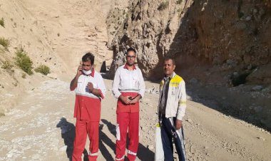 نجات ۲ کوهنورد در عسلویه