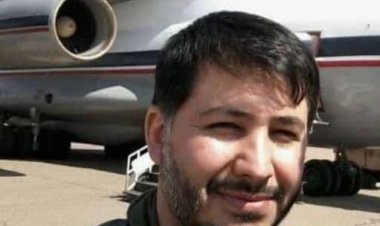 پیکر شهید "صادق فلاحی" در پایگاه هوایی شهید دوران شیراز تشییع می‌شود