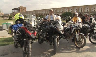 اجرای رالی موتورسواران از پاریس تا پرسپولیس