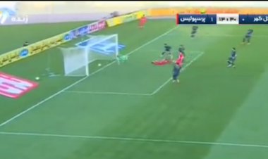 گل اول پرسپولیس به گل‌گهر