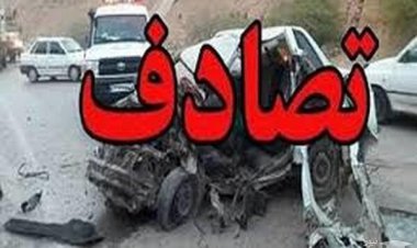 تصادف پژو با سمند در فارس ۲ کشته برجای گذاشت