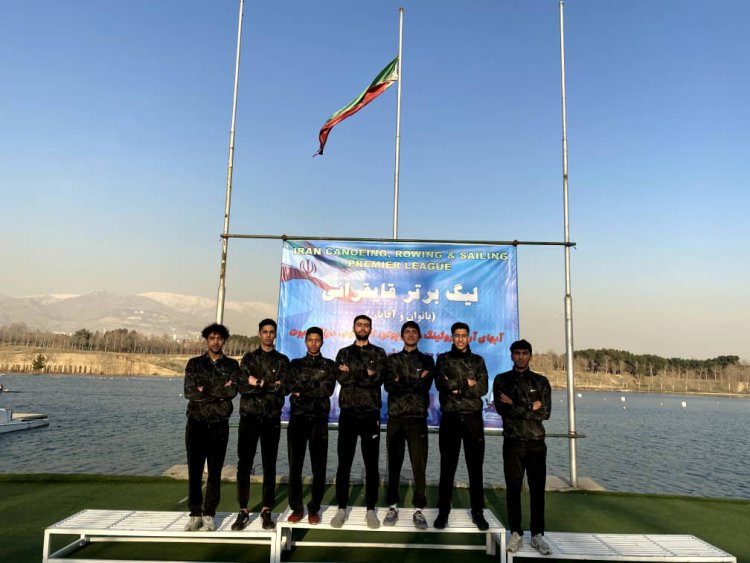 پسران قایق ران فارس در اردوی تیم ملی
