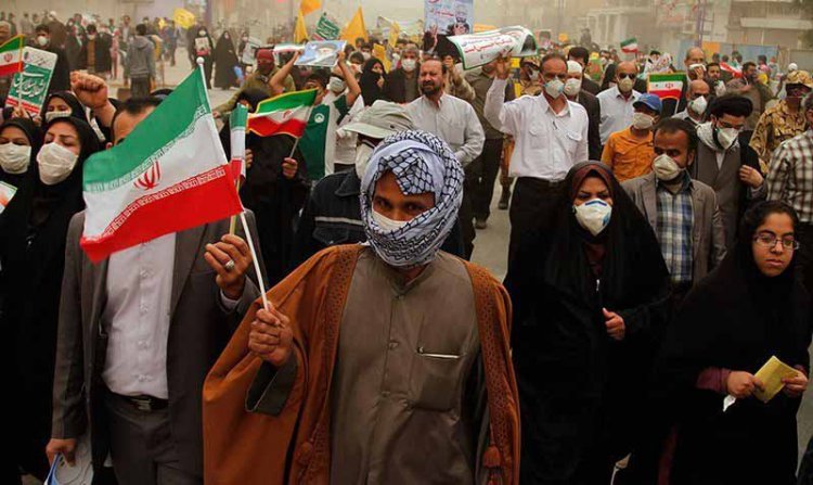 راهپیمایی ۲۲ بهمن در اهواز حضوری است
