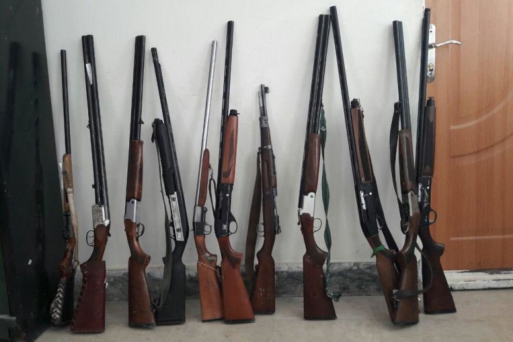 ۱۱ دارنده سلاح غیرمجاز در آبادان دستگیر شدند