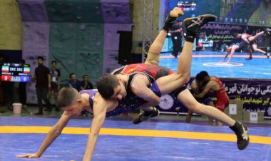 خوزستان قهرمان رقابت های کشتی فرنگی نوجوانان کشور