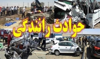 ۹ مصدوم حاصل ۲ سانحه رانندگی در اهواز