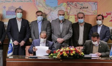 خط لوله راهبردی پارس کلید خورد