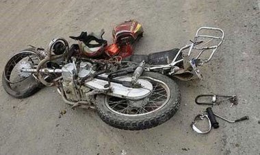 تصادف مرگبار موتورسیکلت با پژو پارس در جاده جمرک