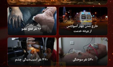 اینفوگرافیک|  خسارت های چهارشنبه آخرسال به روایت آمار