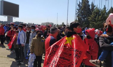 عکس | حواشی حضور هواداران سرخابی در دربی