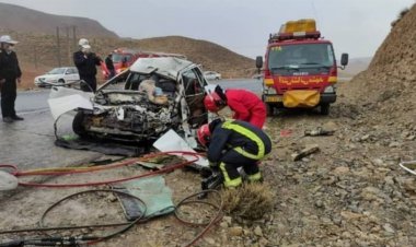کشته شدن ۳۸ مسافر نوروزی در تصادفات روز گذشته