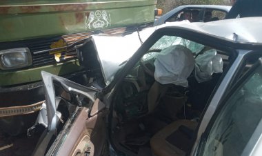 تصادف مرگبار دو خودرو در مسیر یادمان فتح‌المبین در شوش