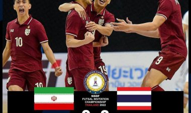 نایب قهرمانی فوتسالیست های جوان ایران در تایلند