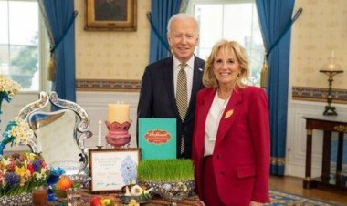 تبریک  نوروزی بایدن و همسرش