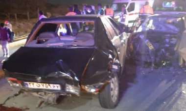 2 فوتی و 11 مصدوم در اثر تصادفی در بزرگراه تهران - قم