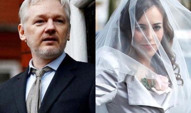 «آسانژ» افشاگر در زندان ازدواج کرد