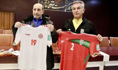 پیراهن تیم‌های ملی فوتبال ایران و لبنان رونمایی شد