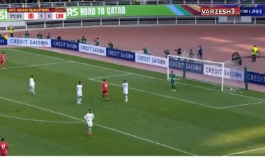 سوپرگل جهانبخش؛ گل دوم ایران به لبنان