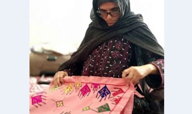 بانوی هنرمند سوزن‌دوزی درگذشت