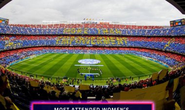 ال‌کلاسیکو پرتماشاگرترین فوتبال بانوان تاریخ شد