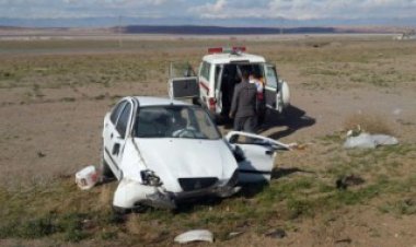 2 کشته و 2 مجروح در حادثه واژگونی تیبا