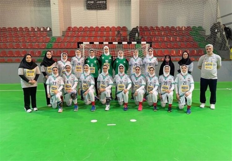 دختران ایران بر بام هندبال آسیا