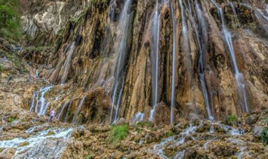 سقوط نوجوان ۱۷ ساله در آبشار مارگون