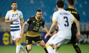 گل سوم سپاهان به پاختاکور (محمدرضا حسینی)