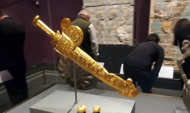 رونمایی از شمشیر اردشیر یکم هخامنشی