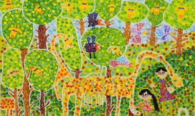 درخشش کودک خوزستانی در مسابقه نقاشی محیط زیست ژاپن