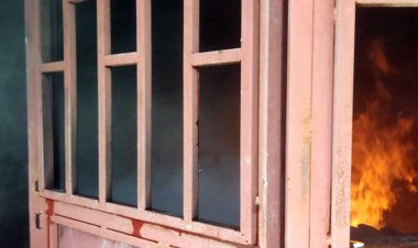 فوت مرد 43 ساله براثر آتش‌سوزی تعمیرگاه خانگی