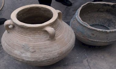 کشف اشیای تاریخی در شهرستان رامهرمز از قاچاقچیان