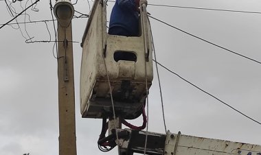 سرقت سریالی سیم های  برق در ایذه