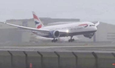 ببینید | لحظه دلهره‌آور فرود هواپیمای چابهار به تهران