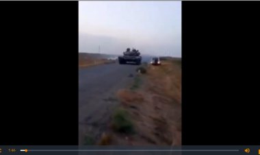 ببینید | صف‌آرایی لشکر ٨٨ زرهی ایران در مرز با افغانستان