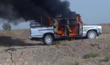 زن عصبانی، خودروی شوهرش را به آتش کشید!