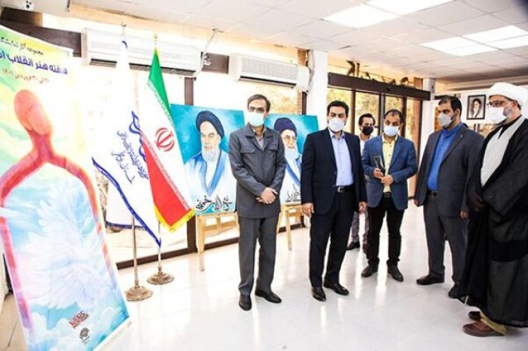 افتتاح نمایشگاه‌ آثار تجسمی در بوشهر