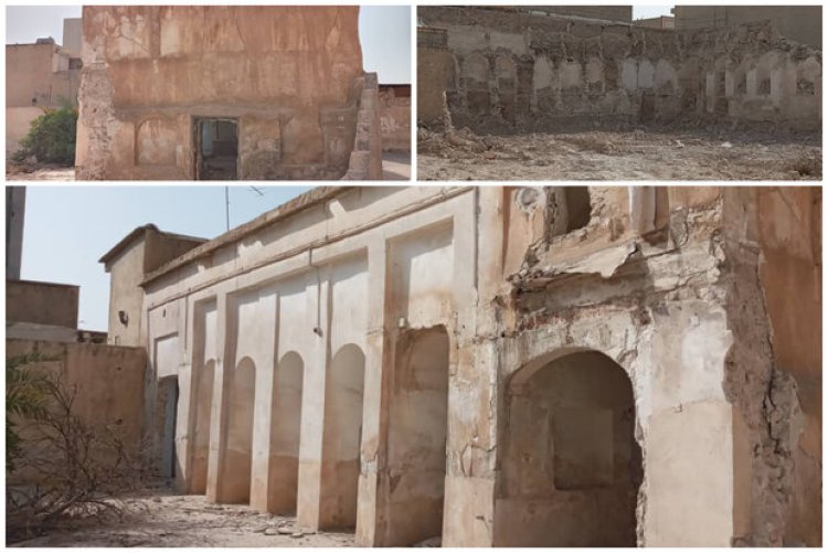 سایه سنگین لودرها بر سر خانه‌های تاریخی کازرون/ یک بنای دیگر تخریب شد