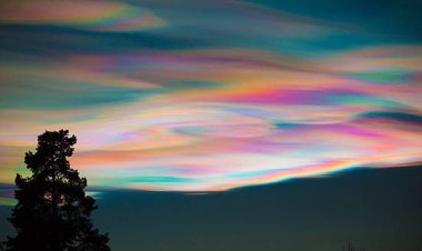 آسمان را تا به حال اینطور دیده بودید؟