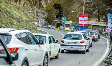 جاده چالوس یکطرفه شد