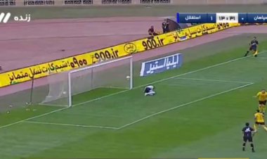 گل تساوی سپاهان به استقلال