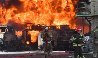 ارتش اوکراین انبار نفت «دونتسک» را گلولهباران کرد