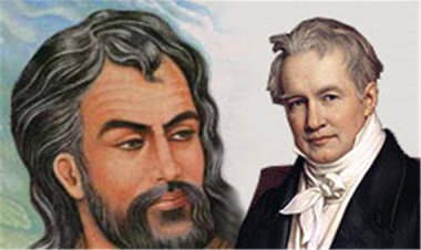 سردیس «گوته» در آرامگاه حافظ رونمایی شد