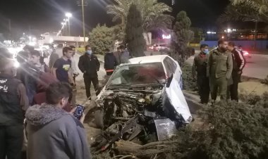 حادثه رانندگی در جاده سوسنگرد چهار مصدوم برجا گذاشت