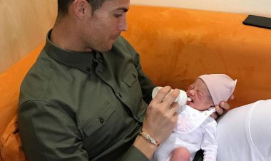 نام جالب دختر تازه متولد شده رونالدو