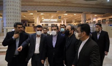 بازدید وزیر فرهنگ از آماده‌سازی نمایشگاه کتاب