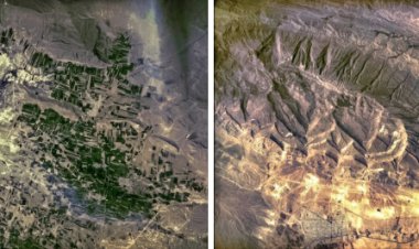 اولین تصاویر رنگی و دقیق ماهواره ایرانی از خورموج و مرودشت