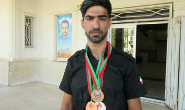 رکوردشکنی آتش نشان  دیری